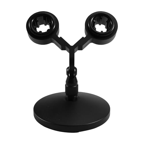 Uhidka Dual Mikrofonständer-Set mit Doppelsupport und Universeller Shock-Mount für Verbesserte Audioaufnahmen von Uhidka