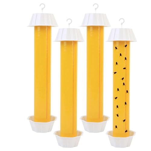 Uhidka Fliegenfänger-Sticky-Catcher-Papiertapes für Den Innen- und Außenbereich, zum Fangen Fliegender Insekten im Haus Uhidka Fliegenfänger-Sticky-Catcher-Papiertapes für Den Innen- und Außenbereich, zum Fangen Fliegender Insekten im Haus von Uhidka