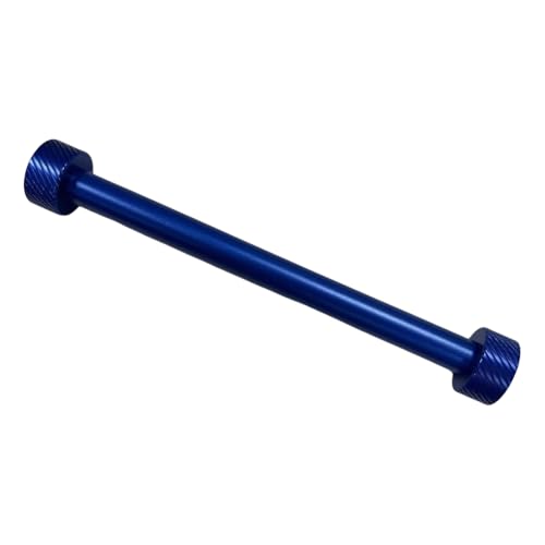 Uhidka Gewickelter Kabelschutzstab, Aufgerolltes Tastaturkabelgewicht, Feste Stange, Rollenstab, Flexibler Kabel-Organizer, Wickler, Blau von Uhidka