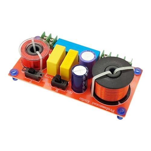 Uhidka HiFi 150W Regallautsprecher mit Dedizierter Frequenzweiche, 1 Hochton und 1 Tiefton, 2-Wege Einstellbar für Audiophile Klangsteuerung Uhidka HiFi 150W Regallautsprecher mit Dedizierter Frequenzweiche, 1 Hochton und 1 Tiefton, 2-Wege Einstellbar für Audiophile Klangsteuerung von Uhidka