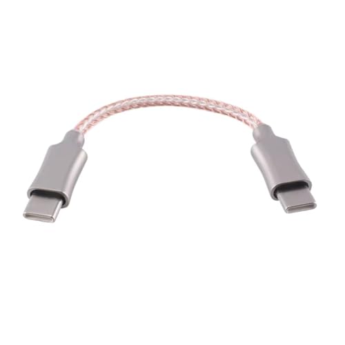 Uhidka Tragbares Dekodierungsverstärkerkabel Typ-C auf Typ-C OTG-Kabel USB-C-Aufnahmekabel für HiFi-Kopfhörer-OTG-Adapter Uhidka Tragbares Dekodierungsverstärkerkabel Typ-C auf Typ-C OTG-Kabel USB-C-Aufnahmekabel für HiFi-Kopfhörer-OTG-Adapter von Uhidka