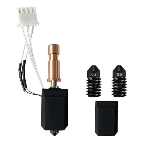 Uhidka Upgrade des Gehärteten Keramik-Hotends für -S1 Combo Hot-End-Druckkopf-Extruder-Hotend mit Zusätzlichen Düsen Uhidka Upgrade des Gehärteten Keramik-Hotends für -S1 Combo Hot-End-Druckkopf-Extruder-Hotend mit Zusätzlichen Düsen von Uhidka