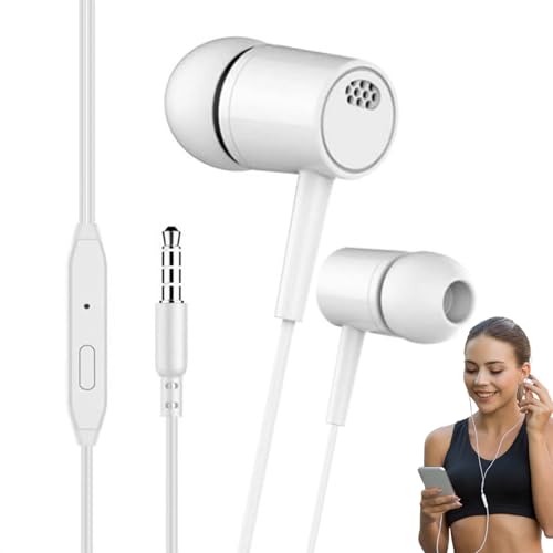 Uhngw 3,5 mm kabelgebundene Ohrhörer mit Mikrofon, geräuschisolierende kabelgebundene Ohrhörer,Kabelgebundene Ohrhörer | Geräuschisolierende Headsets mit Mikrofon, leistungsstarke, schwere Uhngw 3,5 mm kabelgebundene Ohrhörer mit Mikrofon, geräuschisolierende kabelgebundene Ohrhörer,Kabelgebundene Ohrhörer | Geräuschisolierende Headsets mit Mikrofon, leistungsstarke, schwere von Uhngw