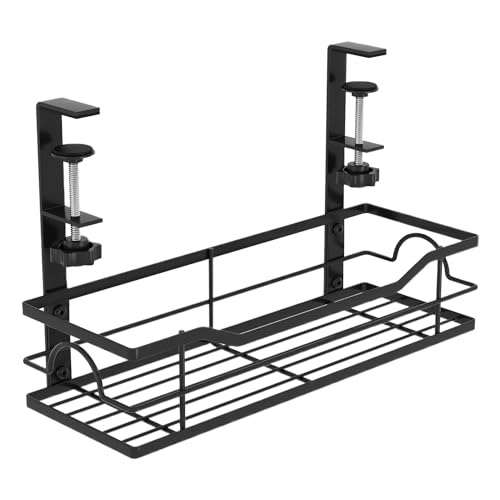 Uhngw Kabel-Management-Rack, Kabel-Management, platzsparend, erweiterter Drahtkorb für Schreibtisch, Zimmer, Computer, Tablets, Kopfhörer, Arbeitsplatz Uhngw Kabel-Management-Rack, Kabel-Management, platzsparend, erweiterter Drahtkorb für Schreibtisch, Zimmer, Computer, Tablets, Kopfhörer, Arbeitsplatz von Uhngw