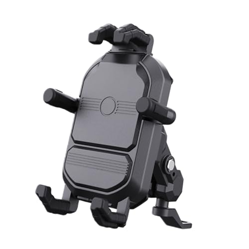 Uhngw Motorrad -Handy -Halterung, Telefonhalter für Motorrad,Mobilfunkhalter des drahtlosen Ladens | Schockabsorbing Montagebasis mit einstellbar Uhngw Motorrad -Handy -Halterung, Telefonhalter für Motorrad,Mobilfunkhalter des drahtlosen Ladens | Schockabsorbing Montagebasis mit einstellbar von Uhngw