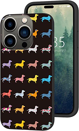 Uiaoiais Kompatibel mit iPhone 14 Pro, Cartoon-Dackel, Welpen, Handyhülle für Mädchen, Frauen, TPU, weich, stoßfest, Schutzhülle für iPhone 14 Pro 6,1 Zoll Uiaoiais Kompatibel mit iPhone 14 Pro, Cartoon-Dackel, Welpen, Handyhülle für Mädchen, Frauen, TPU, weich, stoßfest, Schutzhülle für iPhone 14 Pro 6,1 Zoll von Uiaoiais