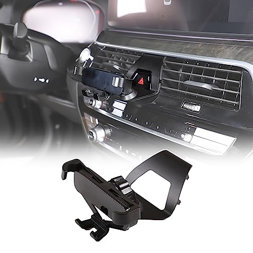 KFZ-Handyhalterung für BM-W 5/6 Serie GT G30 G31 G32 2017-2023, Mittelkonsole Lüftungsschlitz, magnetische Saugnapf-Handyhalterung, Aluminiumlegierung, 360° drehbar (Typ B) von Uieohout