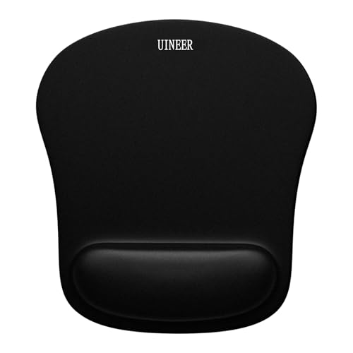 Ergonomisches Mousepad mit gelkissen, 2,3 cm hohe Handgelenkstütze zur Schmerzlinderung, rutschfeste PU-Basis für verbesserte Genauigkeit, Mauspad für Büro, Spiele und Zuhause Ergonomisches Mousepad mit gelkissen, 2,3 cm hohe Handgelenkstütze zur Schmerzlinderung, rutschfeste PU-Basis für verbesserte Genauigkeit, Mauspad für Büro, Spiele und Zuhause von Uineer