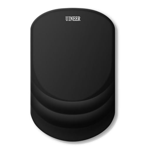 Uineer Ergonomisch abgeschrägtes Mauspad, einteiliges Mauspad mit Handgelenkstütze, schmerzlinderndes großes Mauspad für Gaming, Büro und Heimgebrauch von Uineer