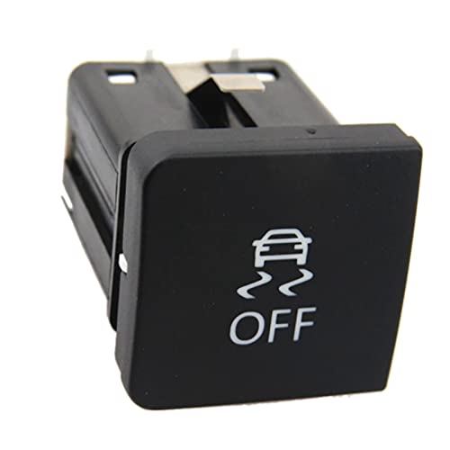Uinfhyknd ESP Off ASR Elektronische Stabilitätsprogramm Schaltknopf rutschfest für Golf MK6 5 MK5 6 1KD927117 von Uinfhyknd