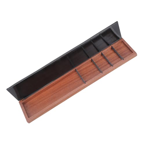 Komfortabler Tastaturständer, ergonomische Handgelenkauflage aus weichem Leder mit stilvollem Holz-Aufbewahrungsfach für Schreibtisch-Organisation Komfortabler Tastaturständer, ergonomische Handgelenkauflage aus weichem Leder mit stilvollem Holz-Aufbewahrungsfach für Schreibtisch-Organisation von Uitndvyte
