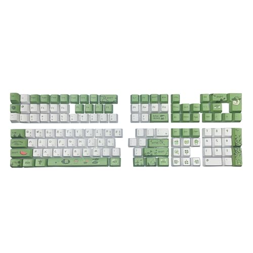 Koreanische Frosch-Tasten Set, OEM sublimiert 61, 64, 68, 75, 87, 98, 104, mechanische Tastatur von Uitndvyte
