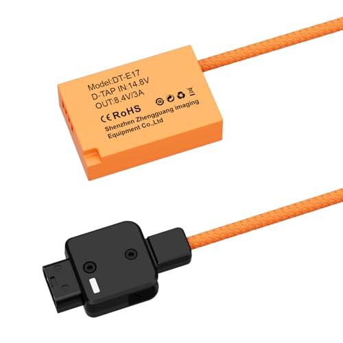 LPE17 Dummys Akku mit D-Tap-Anschlüssen, Stromkabel für RP T6s T6i T7i X8i SL2 800D Video LPE17 Dummys Akku mit D-Tap-Anschlüssen, Stromkabel für RP T6s T6i T7i X8i SL2 800D Video von Uitndvyte