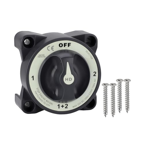 Stabile 4 Position Battery Isolator Switches 32 V Batterie Cutoff Schalter Upgrades Für Meeres Und Fahrzeug Stromverwaltung Stabile 4 Position Battery Isolator Switches 32 V Batterie Cutoff Schalter Upgrades Für Meeres Und Fahrzeug Stromverwaltung von Uitndvyte