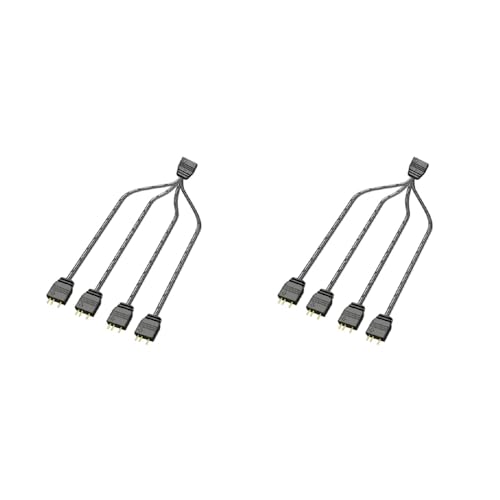 Uitndvyte 1 4 ARGB 5V 3Pin Verlängerungskabel 33cm LED PC Lichtleiste ARGB 5V 3Pin Verlängerungskabel 33cm 1 4 LED von Uitndvyte