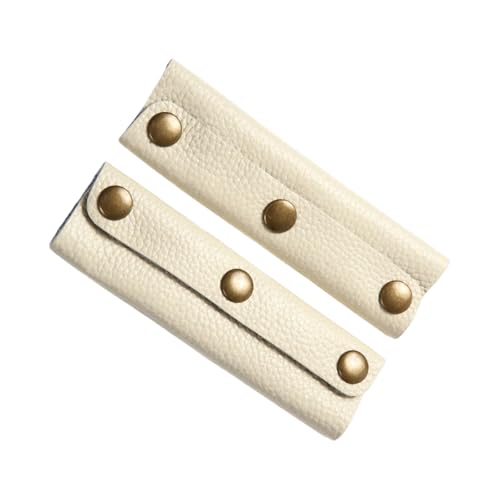 Uitndvyte 1 Paar weiche PU-Leder-Griffschutzhüllen, weicher Griff, für Geldbörsen und Taschen Uitndvyte 1 Paar weiche PU-Leder-Griffschutzhüllen, weicher Griff, für Geldbörsen und Taschen von Uitndvyte