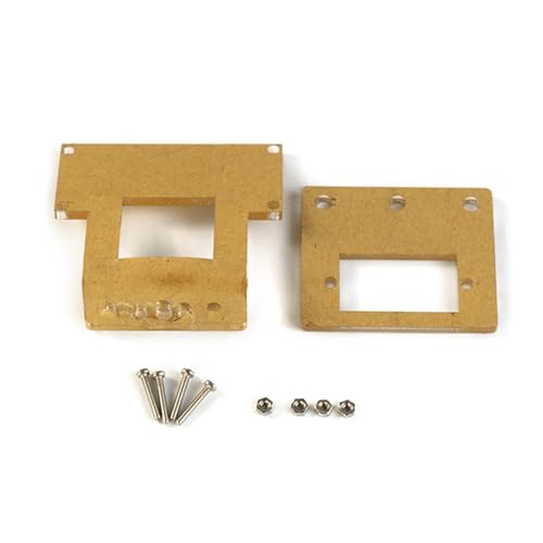 Uitndvyte 1 Stück Durchsichtige Kunststoff Montagehalterung Für SG90 MicroServo. Klare Kunststoff Montagehalterung Für SG90 MicroServo von Uitndvyte