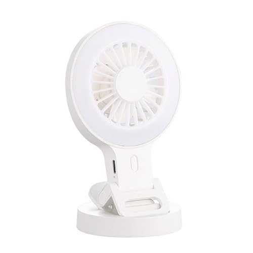 Uitndvyte 3 Speed Lüfter Mit LED Integrierter Licht Und Telefonhalter Verstellbare Helligkeit Für Die Verbesserung Der Aktivität Freien Und In Innenräumen Uitndvyte 3 Speed Lüfter Mit LED Integrierter Licht Und Telefonhalter Verstellbare Helligkeit Für Die Verbesserung Der Aktivität Freien Und In Innenräumen von Uitndvyte