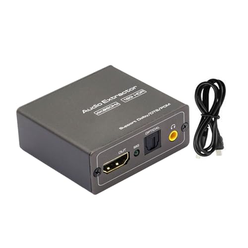 Uitndvyte 4K60Hz HDTV-kompatibler Auditory Extractor mit 3,5-mm-Ausgängen, ideal für Spieler und Spielekonsolen Uitndvyte 4K60Hz HDTV-kompatibler Auditory Extractor mit 3,5-mm-Ausgängen, ideal für Spieler und Spielekonsolen von Uitndvyte