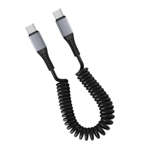 Uitndvyte Coiled USB Zu USB C Musikkabel Schnelles Ladeverengungskabel ABS Autokabel Flexible Länge Kabel Für Telefone Uitndvyte Coiled USB Zu USB C Musikkabel Schnelles Ladeverengungskabel ABS Autokabel Flexible Länge Kabel Für Telefone von Uitndvyte