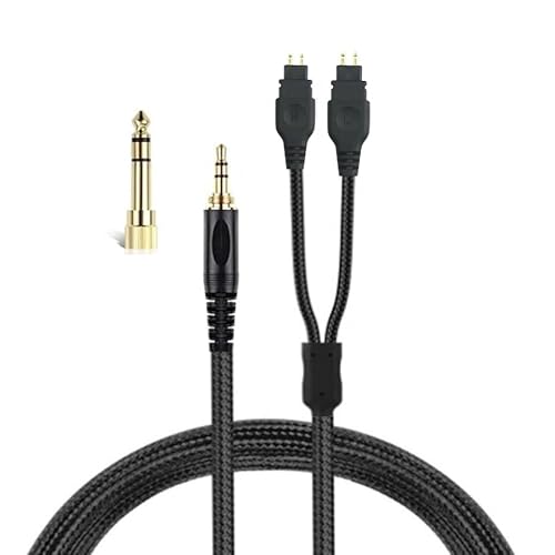 Uitndvyte Ersatzkabel Für HD580 HD600 HD650 HD660S HD6XX Kopfhörer Kabel 200 Cm Haltbarkeit Nylon Braide Kabel von Uitndvyte