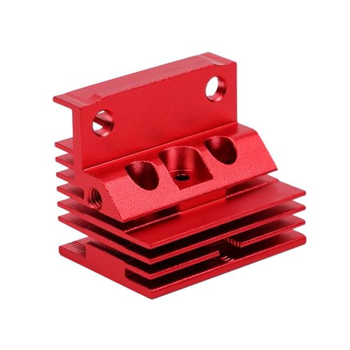 Uitndvyte Extrusionskopf Kühlkörper Kühlblock Aluminiumlegierung Drucker Verbessert 3D Druck von Uitndvyte