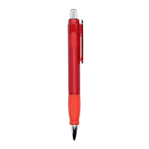 Uitndvyte Glattes Schreiben, großer dicker Stift, großer breiter Griff, 1,0 mm, einziehbarer Kugelschreiber für Schule, Büro von Uitndvyte