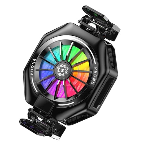 Uitndvyte Handy-Heizkörper mit digitalem Display, Halbleiter-Kühlkörper mit Clip-Licht, geräuscharmes Kühlsystem Uitndvyte Handy-Heizkörper mit digitalem Display, Halbleiter-Kühlkörper mit Clip-Licht, geräuscharmes Kühlsystem von Uitndvyte