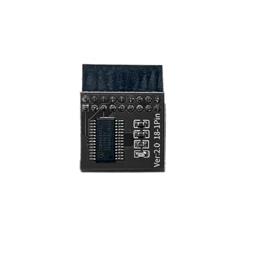 Uitndvyte TPM2.0-Verschlüsselungssicherheitsmodul 18Pin TPM2.0-Kryptografieprozessormodul Ersatzmodulverschlüsselung von Uitndvyte