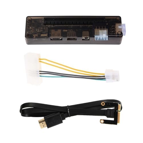 Ujjdwiurgh 1Set Externe Laptop-Grafikkarte Dock Laptop Dockingstation Grafikkarte Transparent Schwarz Ujjdwiurgh 1Set Externe Laptop-Grafikkarte Dock Laptop Dockingstation Grafikkarte Transparent Schwarz von Ujjdwiurgh