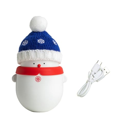 Ujjdwiurgh 2-In-1 Elektrischer Handheizer, USB-Aufladung, Schneemann, Selbsterwärmende Handwärme, Einstellbare Temperatur, Wiederverwendbar, C, Langlebig, Einfache Installation, Einfach zu Bedienen Ujjdwiurgh 2-In-1 Elektrischer Handheizer, USB-Aufladung, Schneemann, Selbsterwärmende Handwärme, Einstellbare Temperatur, Wiederverwendbar, C, Langlebig, Einfache Installation, Einfach zu Bedienen von Ujjdwiurgh