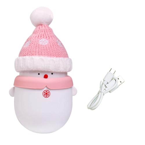 Ujjdwiurgh 2-In-1 Elektrischer Handheizer, USB-Aufladung, Schneemann, Selbsterwärmende Handwärme, Einstellbare Temperatur, Wiederverwendbar, Langlebig, Einfache Installation Ujjdwiurgh 2-In-1 Elektrischer Handheizer, USB-Aufladung, Schneemann, Selbsterwärmende Handwärme, Einstellbare Temperatur, Wiederverwendbar, Langlebig, Einfache Installation von Ujjdwiurgh