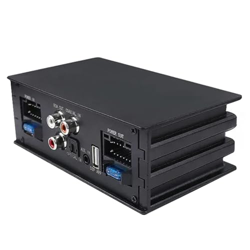 Ujjdwiurgh 4x50W Auto-Verstärker-Prozessor, Unterstützt 10 EQ-Soundeffekte, Digitale Soundprozessoren, Plug-And-Play-Audio-Leistungsverstärker, Einfach zu Bedienen Ujjdwiurgh 4x50W Auto-Verstärker-Prozessor, Unterstützt 10 EQ-Soundeffekte, Digitale Soundprozessoren, Plug-And-Play-Audio-Leistungsverstärker, Einfach zu Bedienen von Ujjdwiurgh
