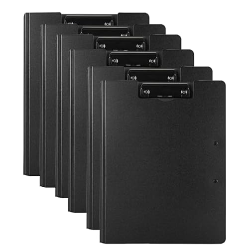 Ujjdwiurgh 6er-Pack Doppelclip-Klemmbrettmappe Klemmbrettmappe Flip-Schreibblock für das Schulbüro Ujjdwiurgh 6er-Pack Doppelclip-Klemmbrettmappe Klemmbrettmappe Flip-Schreibblock für das Schulbüro von Ujjdwiurgh