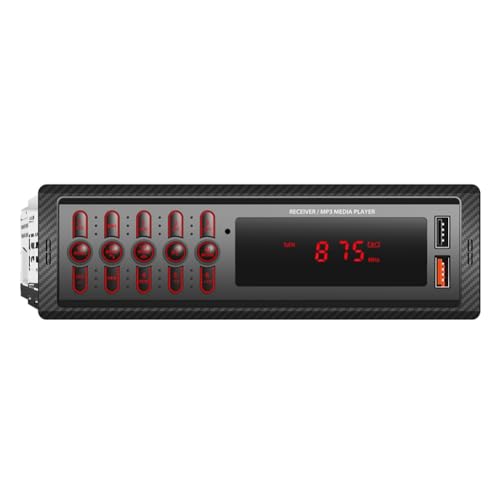 Ujjdwiurgh Car MP3 Player Freisprecheinrichtung Dual USB Wireless Bluetooth AUX-Eingang 1099 Autos Radio Karte Unterstützung FM-Funktion von Ujjdwiurgh