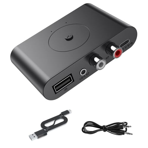 Ujjdwiurgh Klinke Stereo Musik Wireless Adapter Lautsprecher Verstärker Passend für Car Kit 1Set Ujjdwiurgh Klinke Stereo Musik Wireless Adapter Lautsprecher Verstärker Passend für Car Kit 1Set von Ujjdwiurgh