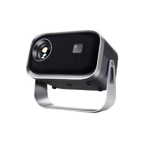 Ujjdwiurgh Mini-WLAN-Projektor mit Bluetooth 1080P, Elektrischer, Tragbarer Heimkino-Projektor, 360° Verstellbarer Ständer, Langlebiger EU-Stecker von Ujjdwiurgh