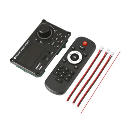Ujjdwiurgh Schwarz 50W Verstärker DIY MP3 Decoder Platine Set Bluetooth 5.0 DC 8-24V Auto MP3 Spieler USB FM AUX Anruf Aufnahme Lautstärkeregelung von Ujjdwiurgh