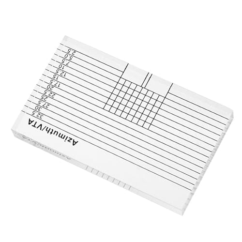 Tonarm Ausrichtungsanleitung Plattenspieler Tonabnehmer Ausrichtung VTA Azimut Lineal Unverzichtbares Werkzeug Für Eine Genaue Kalibrierung Acryl VTA Azimut Lineal Tonarm Ausrichtungsanleitung Plattenspieler Tonabnehmer Ausrichtung VTA Azimut Lineal Unverzichtbares Werkzeug Für Eine Genaue Kalibrierung Acryl VTA Azimut Lineal von Ukbzxcmws