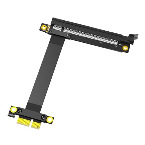 Ukbzxcmws 25CM PCIe 16X Auf 1X Verlängerungskabel Kleines PCIExpress Tester Verlängerungskabel Für Eine Verbesserte Computerverbindung von Ukbzxcmws