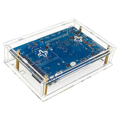 Ukbzxcmws Acrylgehäuse Transparente Shell Schutzbox Für Banana PiR4 Und Lüfter Mit Integriertem 3D GPU Acrylgehäuse Ukbzxcmws Acrylgehäuse Transparente Shell Schutzbox Für Banana PiR4 Und Lüfter Mit Integriertem 3D GPU Acrylgehäuse von Ukbzxcmws