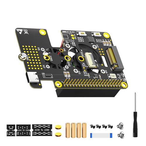 Ukbzxcmws Effiziente NVMe Festplatten Zur PCIe Verbindung Effektive Kühlung Und Automatische Farb LED Für 5 von Ukbzxcmws