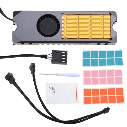Ukbzxcmws Für M.2 Festplatte Kühlkörper Aluminium Kühler Kühler Für NVME 2280 PCIE SSD Kühler 2 99x0 94x0 31 In von Ukbzxcmws