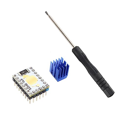 Ukbzxcmws Metall TMC2240 V2.0 Schrittmotortreiber Mit Leisen Stepsticks Stabiler TMC2240ATJ Chip Schrittmotortreiber von Ukbzxcmws