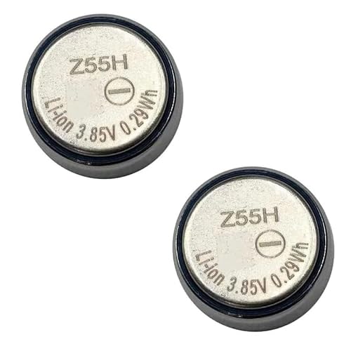 Ukkipower 3.85V 0.29Wh 2PCS Z55H Ersatz Akku Kompatibel mit WF-1000XM4 WF1000XM4 WF-SP900 Bluetooth Headphones Batterie Series Z55H CP1254 von Ukkipower