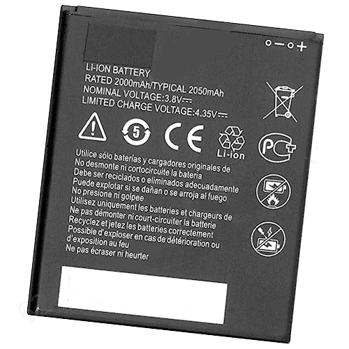 Ukkipower 3.8V 2000mAh LI3820T43P4H695945 Ersatz akku Für Z T E Blade A3 (2019) / L8 Series LI3820T43P4H695945 1ICP5/59/66 von Ukkipower