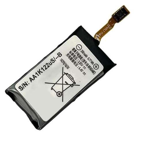 Ukkipower EB-BR365ABE Ersatz Internal Akku Kompatibel mit Gear Fit2 Pro SM-R365 R365 P/N: GH43-04770A 1ICP5/16/30 EB-BR365ABE（3.85V,200mAh/0.77Wh） von Ukkipower