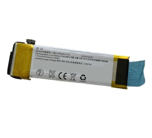 Ukkipower HB3-875 mAh 7.7V 875mAh 2ICP5/22/67 Ersatz Akku Für HB3-875 DJI Osmo Pocket Osmo Pocket 2 Ukkipower HB3-875 mAh 7.7V 875mAh 2ICP5/22/67 Ersatz Akku Für HB3-875 DJI Osmo Pocket Osmo Pocket 2 von Ukkipower
