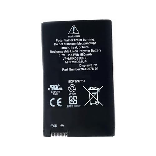 Ukkipower MKD35UP Ersatz Batterie Für BMW 5/6 Series GT 7 Series X3 X5 X6 5310le 730 740 745 760 LCD Remote Key Series 9442976-01 6814351-01 1ICP3/37/57 von Ukkipower