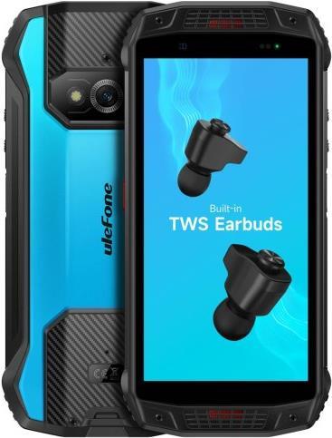Ulefone Armor 15 13,8 cm (5.45) Dual-SIM Android 12 4G USB Typ-C 6 GB 128 GB 6600 mAh Schwarz - Blau (UF-A15/BE) von Ulefone